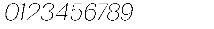 Rundale Thin Sem Exp Italic Font OTHER CHARS