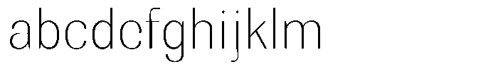 Rundale Thin FONT