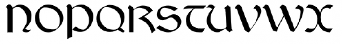 Rundgotisch Font UPPERCASE