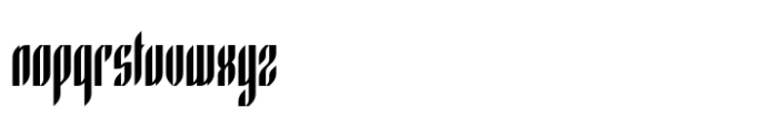 Rundstein Regular Font LOWERCASE