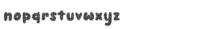 Rune Mosaic Font LOWERCASE