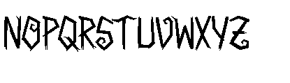 Rune Witch Font UPPERCASE