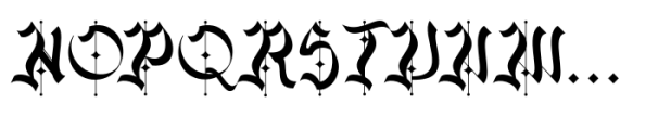 Runecrest Font UPPERCASE