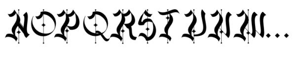 Runecrest Font LOWERCASE