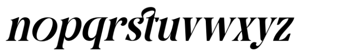 Runegifter Oblique Font LOWERCASE