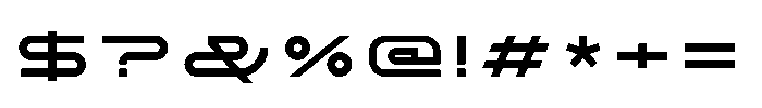 Runer Regular Font OTHER CHARS