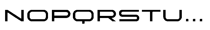 Runer Regular Font LOWERCASE