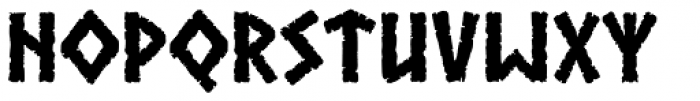 Runestone Font UPPERCASE
