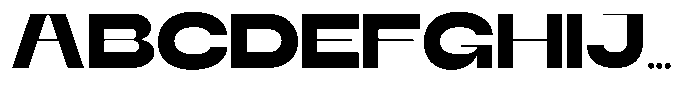 Runex Bold Font UPPERCASE