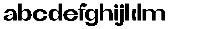 Runex Bold FONT
