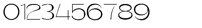 Runex Extra Light Font OTHER CHARS