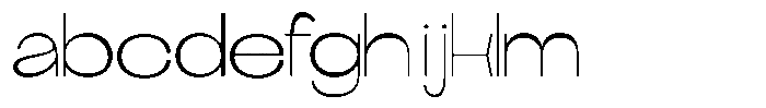 Runex Extra Light FONT
