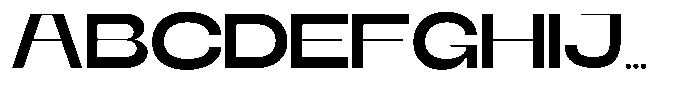Runex Medium Font UPPERCASE