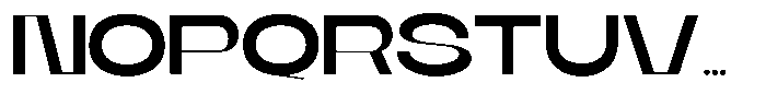 Runex Medium Font UPPERCASE