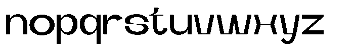 Runex Medium Font LOWERCASE