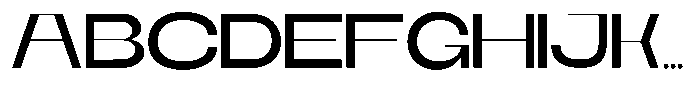 Runex Regular Font UPPERCASE