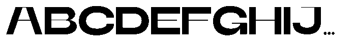 Runex Semi Bold Font UPPERCASE