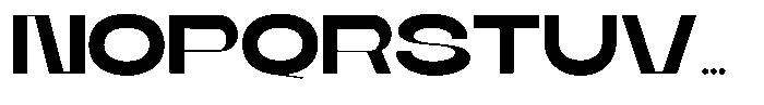 Runex Semi Bold Font UPPERCASE