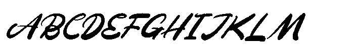 Runing Squad Italic Font UPPERCASE