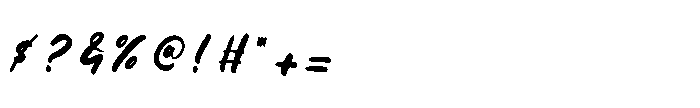Runing Squad Regular Font OTHER CHARS