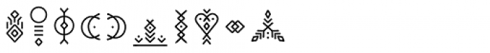 Runista Symbols Font OTHER CHARS