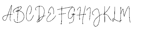 Runkerlest Signature Font UPPERCASE