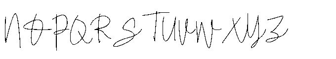 Runkerlest Signature Font UPPERCASE