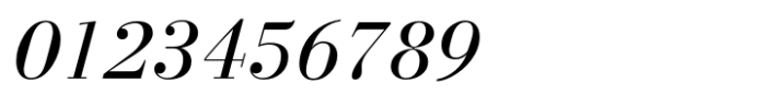 Rus Bodoni MF Italic Font OTHER CHARS