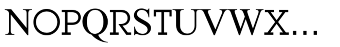 Rus Lubalin MF Regular Font UPPERCASE