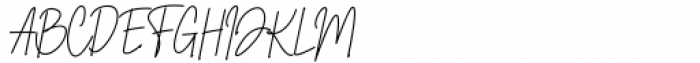 Rusattir Signature Regular Font UPPERCASE