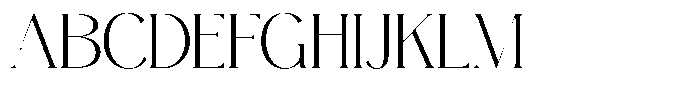 Rusdane Font UPPERCASE