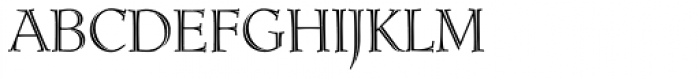 Ruse Monogram (25000 Impressions) Font LOWERCASE