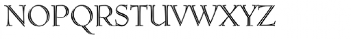 Ruse Monogram Inline (25000 Impressions) Font LOWERCASE