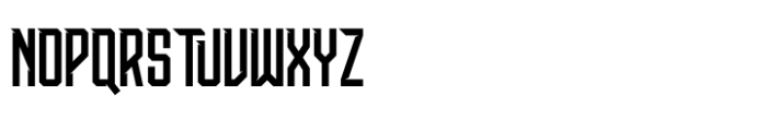 Rush Syndicate Regular Font UPPERCASE