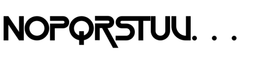 Rush Turbo Regular Font LOWERCASE