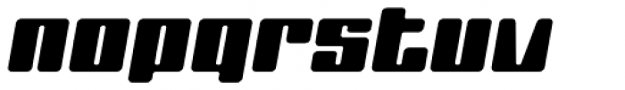 Rush Two Font LOWERCASE