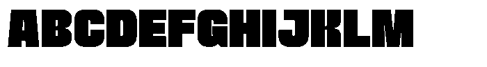 Rushel Regular Font UPPERCASE