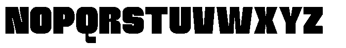Rushel Regular Font UPPERCASE