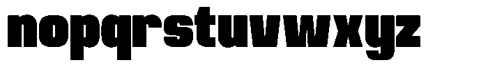 Rushel Regular Font LOWERCASE