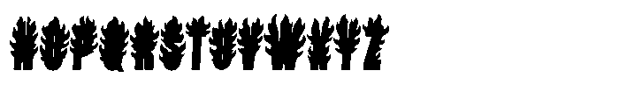 Rushfire Oblique Font UPPERCASE