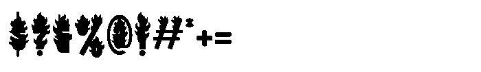 Rushfire Regular Font OTHER CHARS