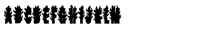 Rushfire Regular Font UPPERCASE