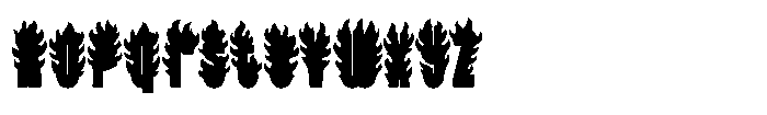 Rushfire Regular Font LOWERCASE