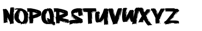 Rushon Ground Font LOWERCASE