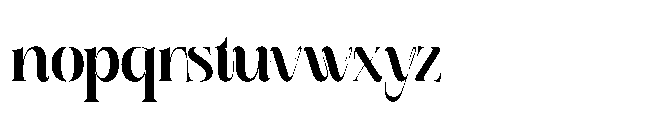 Rushy Regular Font LOWERCASE