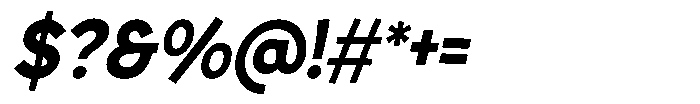 Ruskaf Italic Font OTHER CHARS