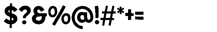 Ruskaf Regular Font OTHER CHARS