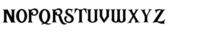 Russel dexter Regular Font LOWERCASE