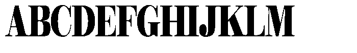 Rustand Black Condensed Font UPPERCASE