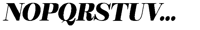 Rustand Black Expanded Italic Font UPPERCASE